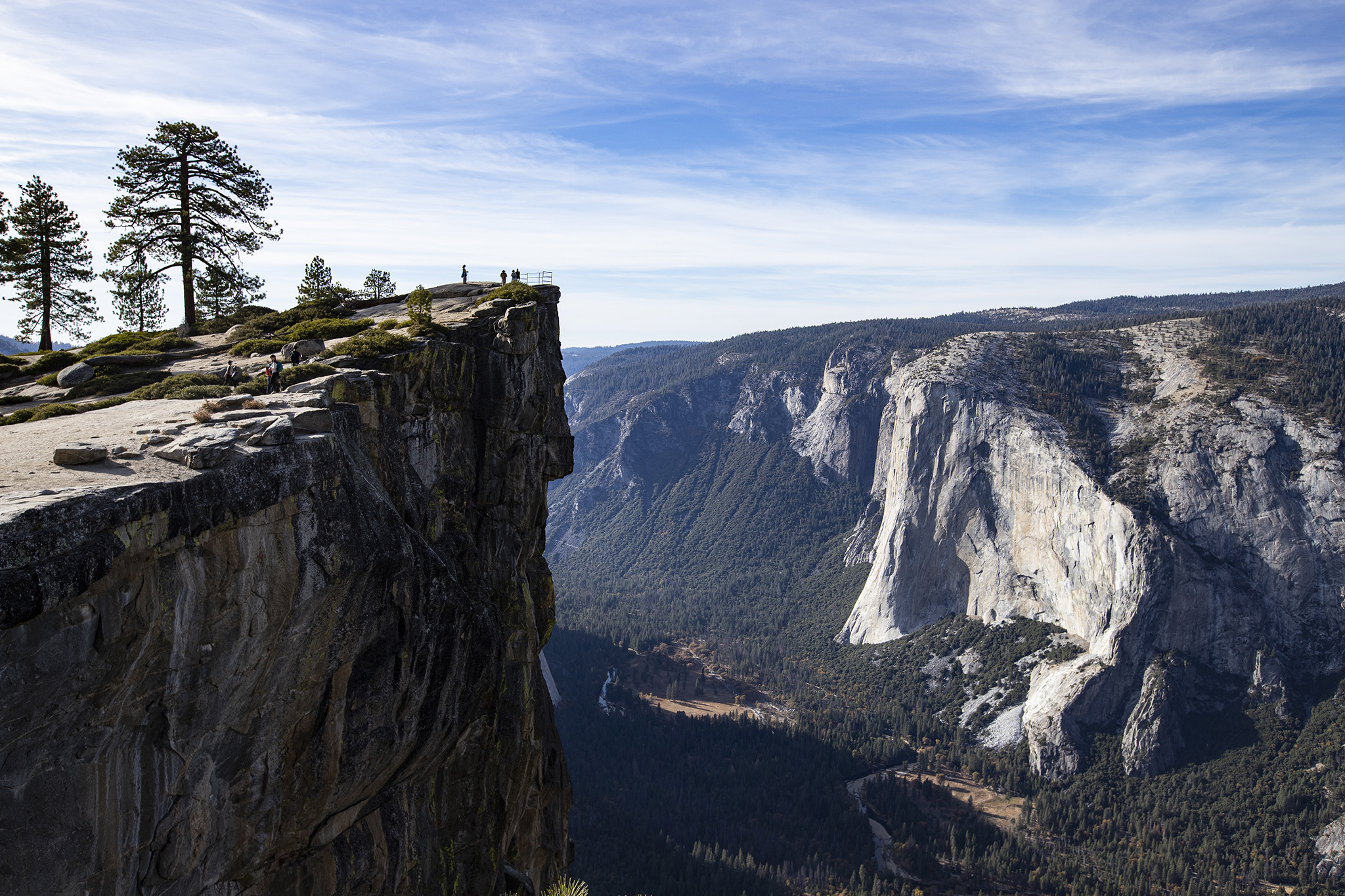 Taft Point at Yosemite National Park